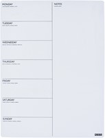 Magnetische planner week Desq 40x30cm magnetisch 1 Stuk