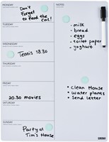 Magnetische planner week Desq 40x30cm magnetisch 1 Stuk-2