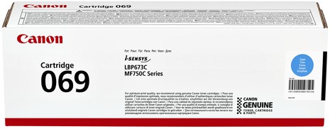 Tonercartridge Canon 069 blauw 1 Stuk