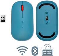 Draadloos muis Leitz Cosy blauw 1 Stuk-3