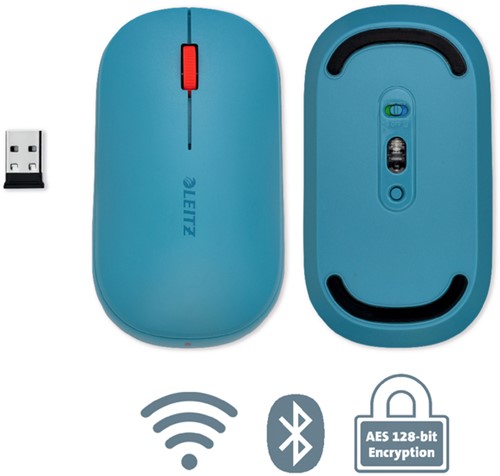 Draadloos muis Leitz Cosy blauw 1 Stuk-3