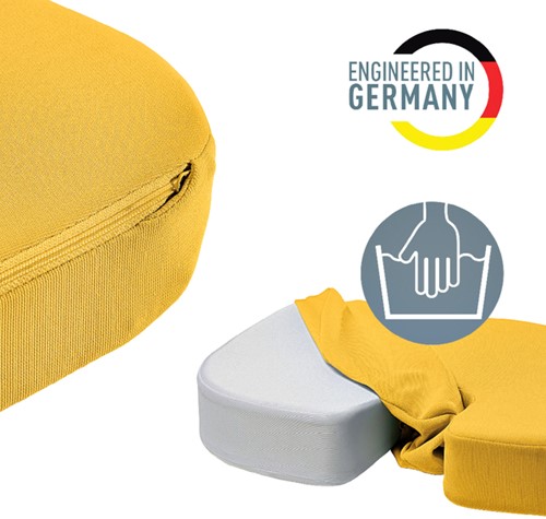 Stoelkussen Leitz Ergo Cosy geel 1 Stuk-3