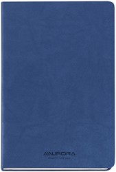 Notitieboek Aurora Capri A5 192blz lijn 80gr blauw 1 Stuk
