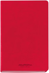 Notitieboek Aurora Capri A5 192blz lijn 80gr rood 1 Stuk