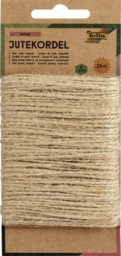 Touw jute Folia 20 meter naturel 1 Stuk