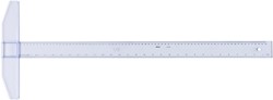 Tekenhaak Aristo GeoCollege 75cm transparant 1 Stuk