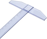 Tekenhaak Aristo GeoCollege 75cm transparant 1 Stuk-2