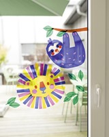 Raamfolie Folia 23x33cm 10 vel 10 kleuren 10 Vel-3