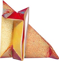 Vouwblaadjes Folia 75gr 14x14cm 50v 2z iris ass kl 50 Vel-1