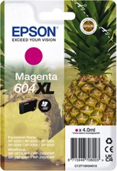 Inktcartridge Epson 604XL T10H34 rood 1 Stuk
