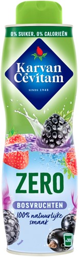 Siroop Karvan Cevitam bosvruchten 0 suiker 600ml 600 Milliliter
