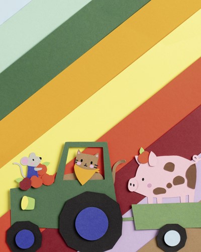 Fotokartonblok Folia 300gr 24x34cm jumbo assorti 25 Stuk-3