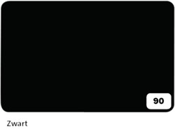 Fotokarton Folia 2z 50x70cm 300gr nr90 zwart 1 Stuk