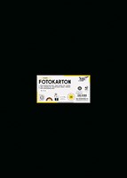 Fotokarton Folia 300gr 50x70cm 10vel 90 zwart 1 Stuk