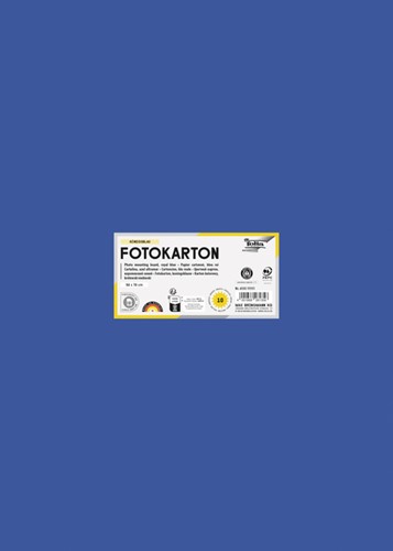 Fotokarton Folia 300gr 50x70cm 35 koningsblauw 1 Stuk