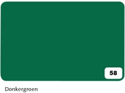 Fotokarton Folia 2z 50x70cm 300gr nr58 donkergroen 1 Stuk