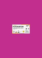 Fotokarton Folia 300gr 50x70cm 10vel 23 roze 1 Stuk