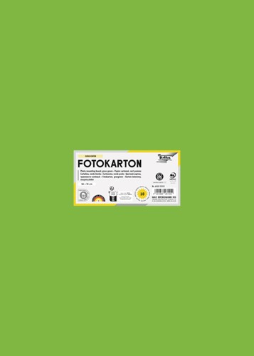 Fotokarton Folia 300gr 50x70cm 55 grasgroen 1 Stuk