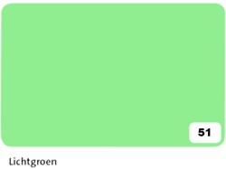 Fotokarton Folia 2z 50x70cm 300gr nr51 lichtgroen 1 Stuk