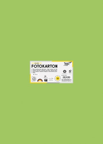 Fotokarton Folia 300gr 50x70cm 51 lichtgroen 1 Stuk