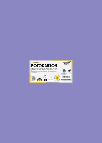 Fotokarton Folia 300gr 50x70cm 37 violetblauw 1 Stuk