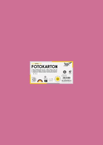 Fotokarton Folia 300gr 50x70cm 29 oudroze 1 Stuk