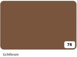Fotokarton Folia 2z 50x70cm 300gr nr75 lichtbruin 1 Stuk