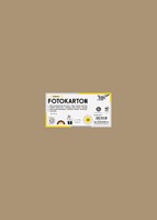 Fotokarton Folia 300gr 50x70cm 10vel 75 reebruin 1 Stuk