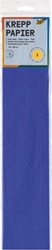Crêpepapier Folia 250x50cm nr128 briljantblauw 1 Stuk