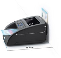 Valsgeld detector Safescan 155S zwart 1 Stuk-1