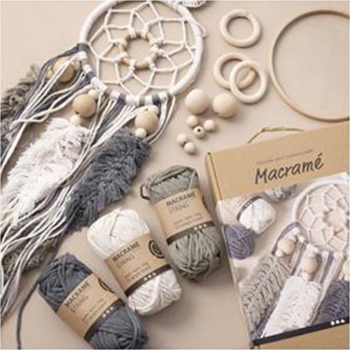 Macramé Creativ Company DIY 16-delig 1 Set-3