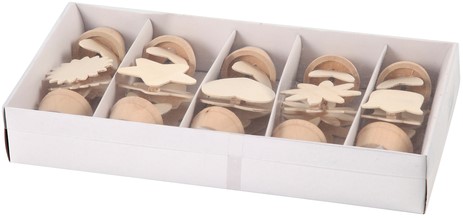 Memoclip Creativ Company 5 x 2 stuks assorti 10 Stuk