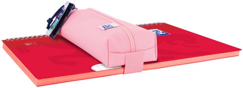 Pennenetui Oxford rechthoek roze 1 Stuk-3