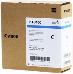 Inktcartridge Canon PFI-310 blauw 1 Stuk