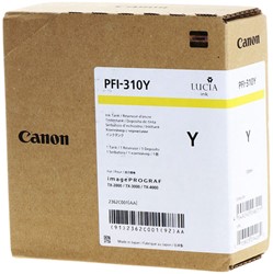 Inktcartridge Canon PFI-310 geel 1 Stuk