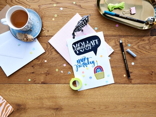 Brushpen edding 1340 metallic ass 6 Stuk-1