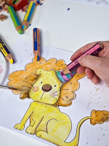 Kleurpotlood STABILO 882 woody 3 in 1 6st assorti 6 Stuk-1