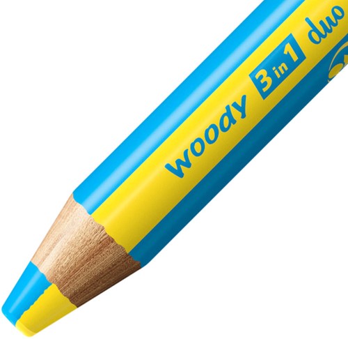Kleurpotlood STABILO 882 woody 3 in 1 5st assorti 5 Stuk-3