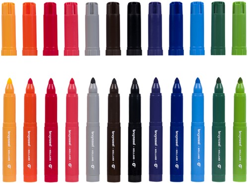 Bruynzeel Kids Big Point viltstiften set 12 12 Stuk-3