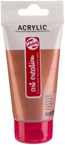 Acrylverf TAC 805 koper tube 75ml 75 Milliliter