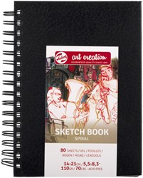 Schetsboek Talens Art Creation 140x210mm zwart 1 Stuk