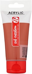 Acrylverf TAC 411 sienna gebrand tube 75ml 75 Milliliter