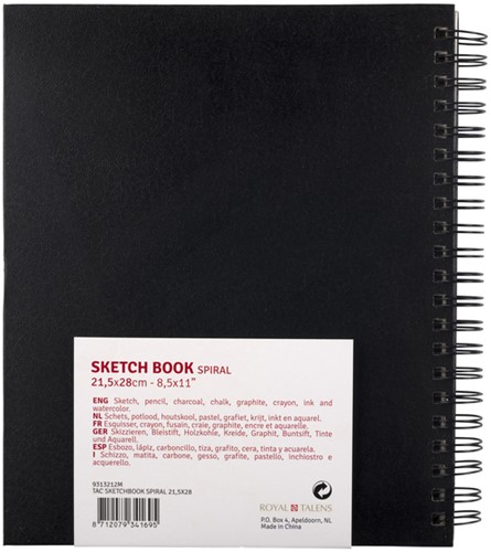 Schetsboek Talens Art Creation 210x280mm zwart 1 Stuk-2