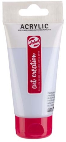 Acrylverf TAC 580 pastelblauw tube 75ml 75 Milliliter