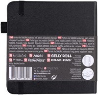Schetsboek Sakura 80 zwarte vellen 120x120mm zwart 1 Stuk-2