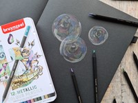 Kleurpotlood Bruynzeel Expression 12st metallic 12 Stuk-1