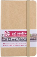 Schetsboek Talens Art Creation 90x140mm kraft 1 Stuk