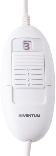 Elektrisch warmtekussen Inventum 440x330mm wit 1 Stuk-2