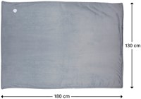 Elektrische warmtedeken Tomado 180x130cm 1 Stuk-1