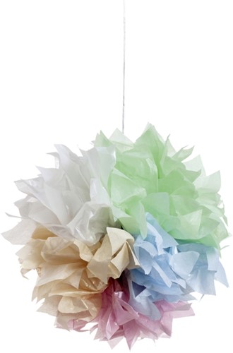 Zijdevloeipapier Folia 50x70cm 20gr iris ass 5vel 5 Vel-2